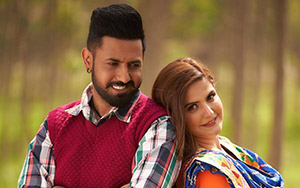 Gippy Grewal and Zareen Khan in Baljit Singh Deo`s Punjabi thriller movie, Daaka